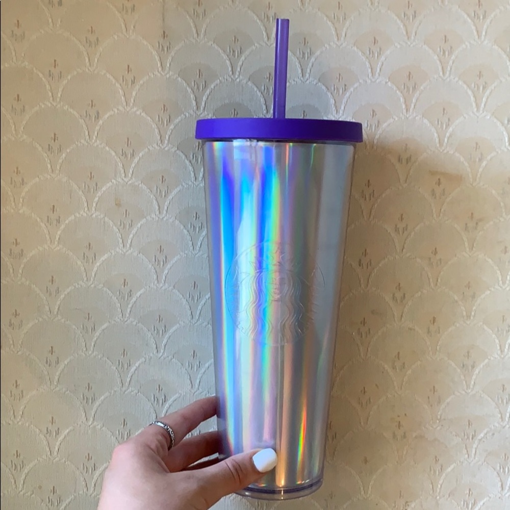 Iridescent Purple Starbucks Tumbler